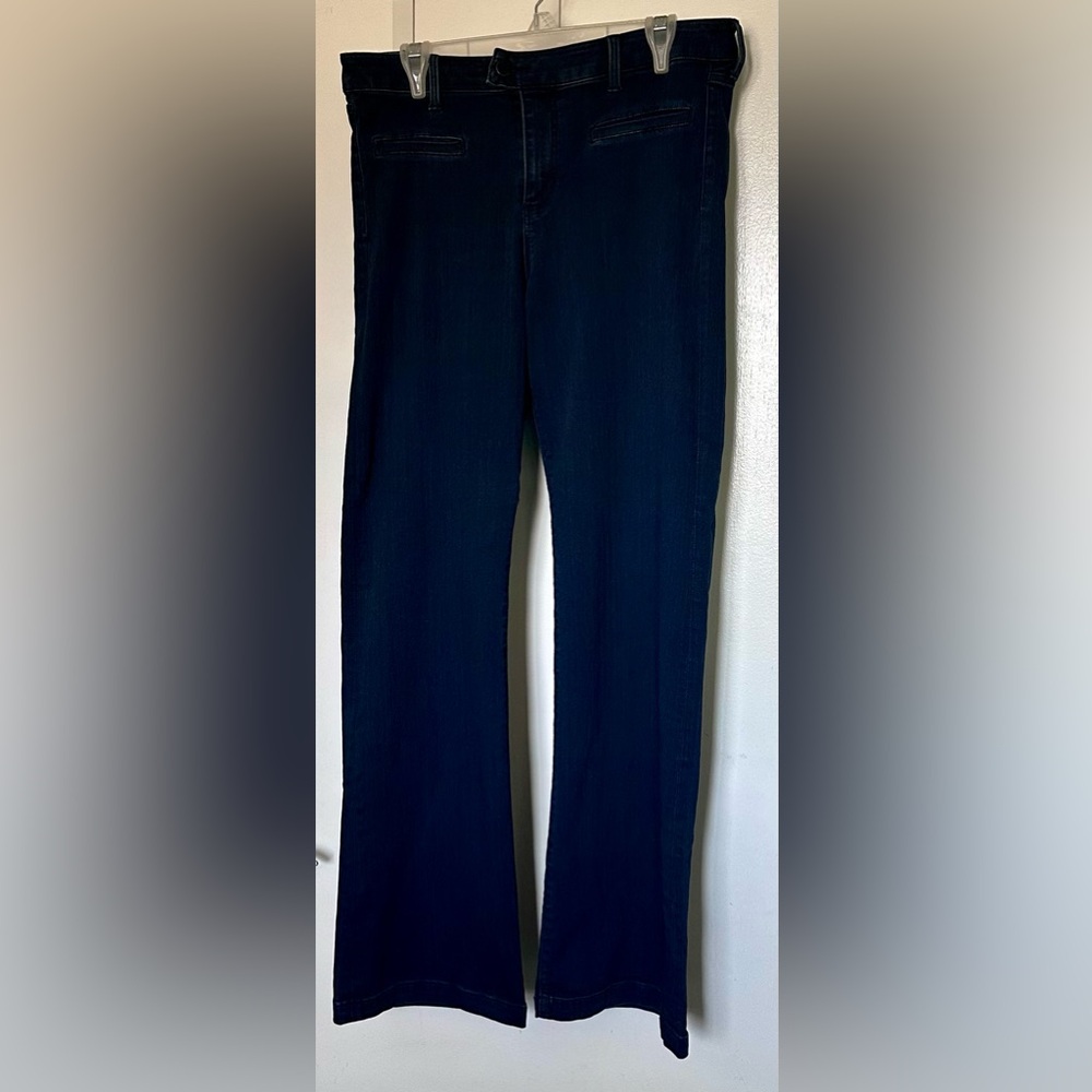 Liverpool Dark Blue Flare Trouser Jeans